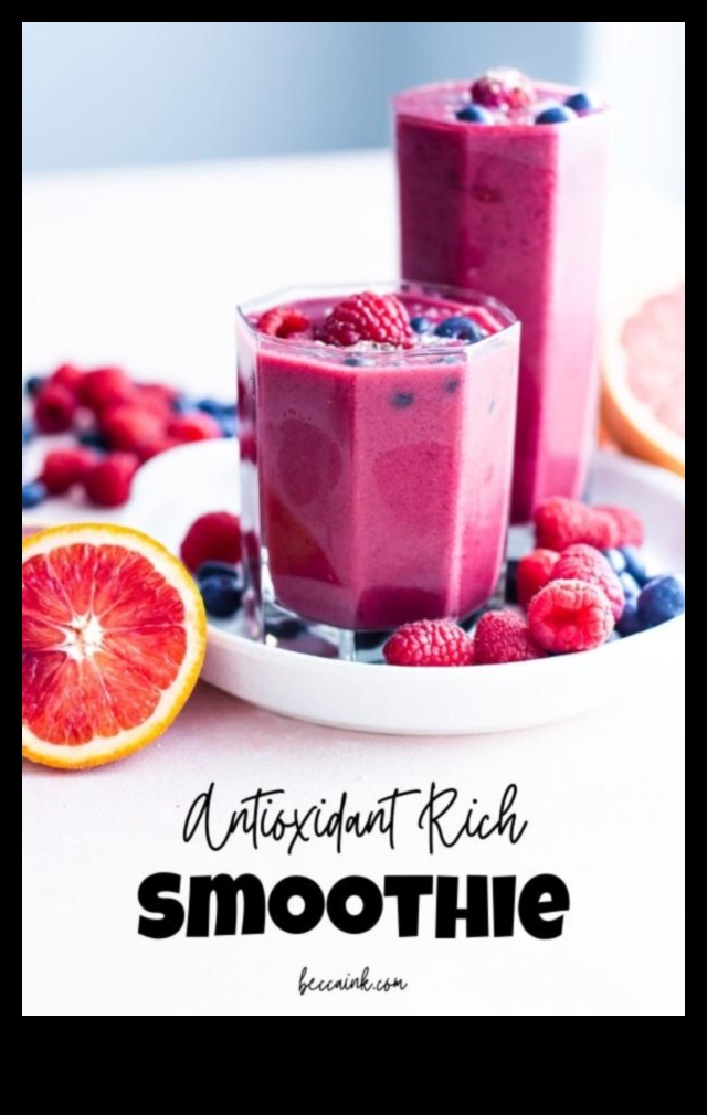 Fructe de padure din belșug O rețetă puternică de smoothie pentru a vă crește aportul de antioxidanți 4 Fructe de padure din belșug: dezlănțuirea puterii smoothie-urilor bogate în antioxidanți
