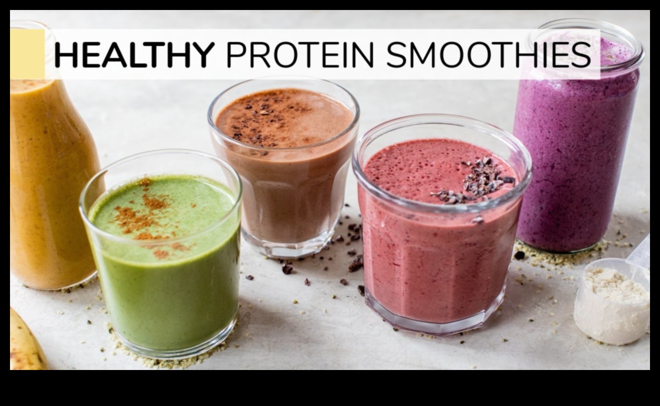 Energizează și satisface: Smoothie-uri pline de proteine ​​pentru energie de lungă durată