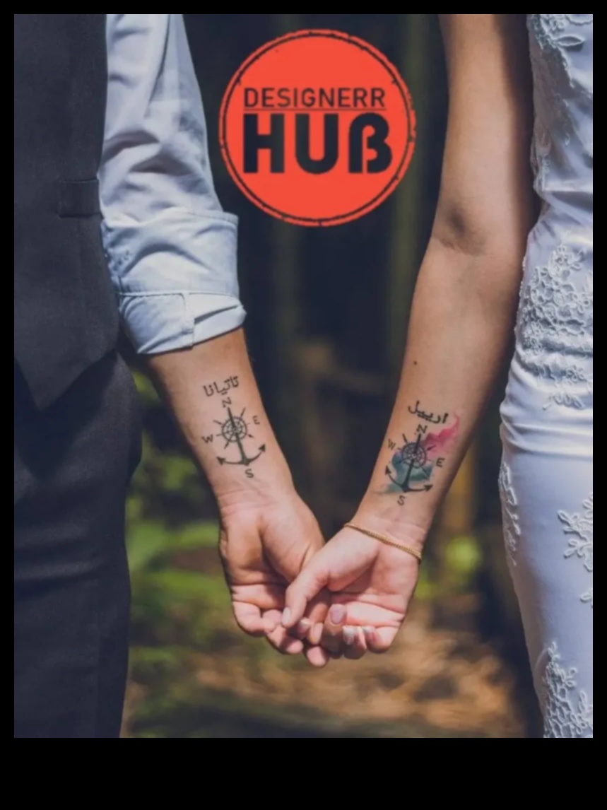 Armonie sinceră: tatuaje de cuplu care ilustrează dragostea adevărată