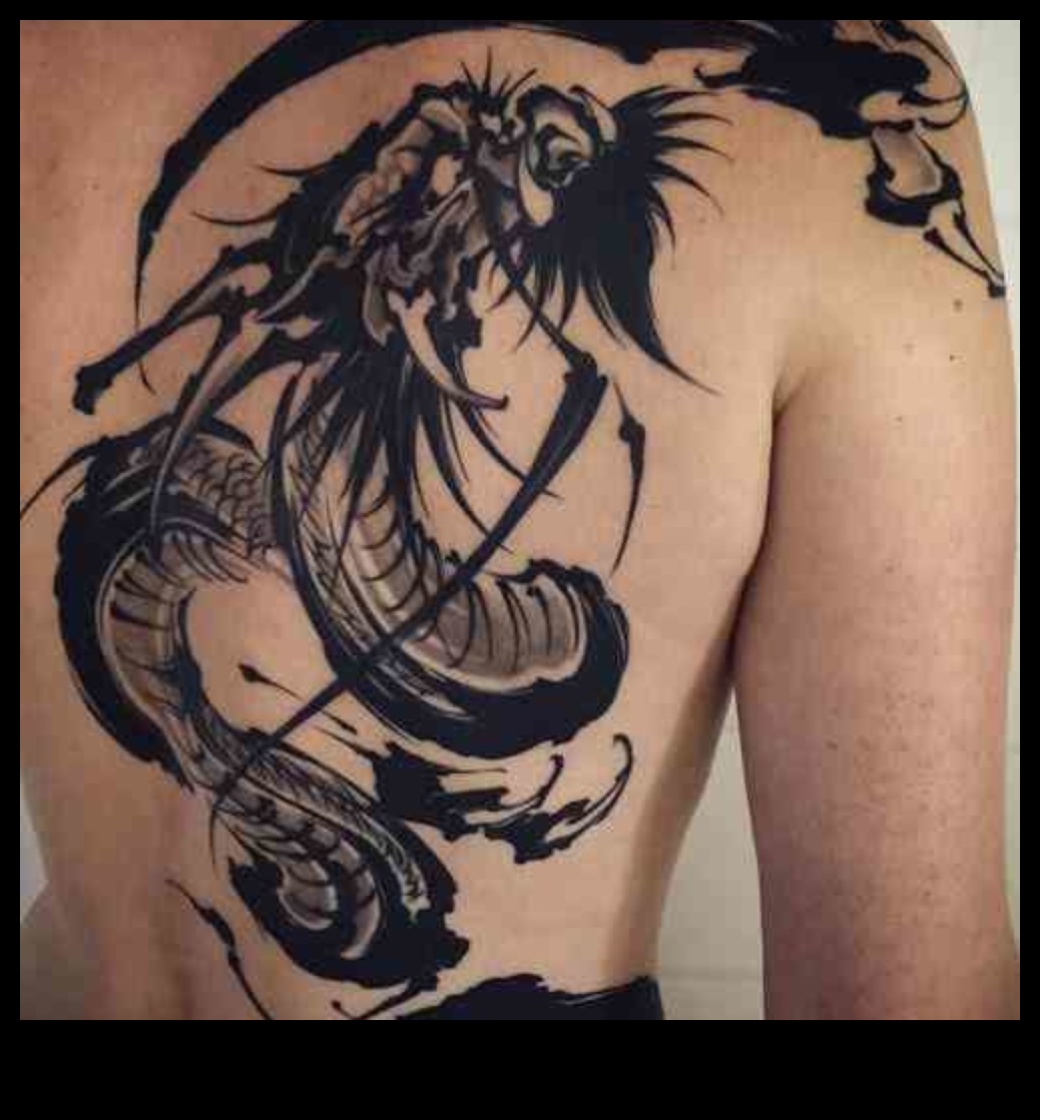 Pensule uluitoare Arta narațiunilor de tatuaje japoneze 5 Pensule uluitoare: măiestrie în lumea narațiunilor de tatuaje japoneze