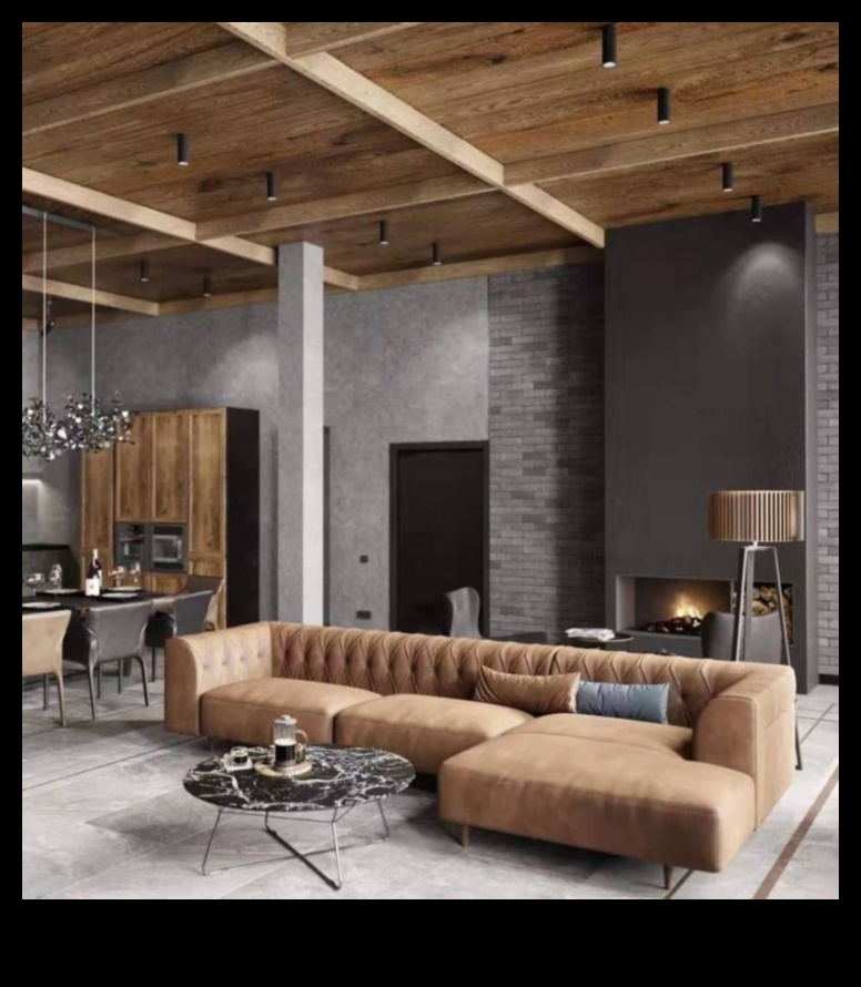 Cum pot realiza o cameră de zi industrial șic cu Urban Loft Vibes?
