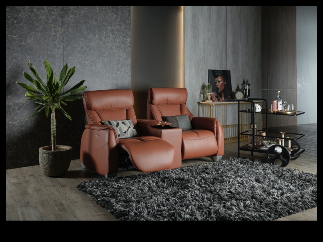 Decor din piele Eleganță atemporală pentru casa ta 1 Care sunt câteva moduri elegante de a folosi pielea în decorul contemporan?