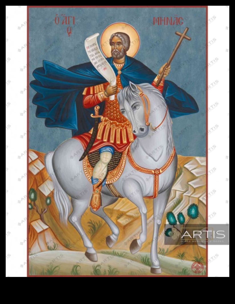 Magia Menas: Reprezentări artistice ale Sfântului Menas